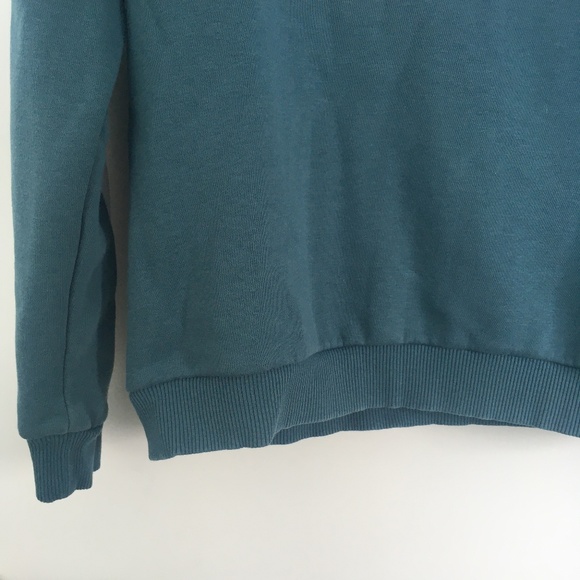 Unisex Closure London Petrol Blue & White Hoodie - Picture 6 of 8